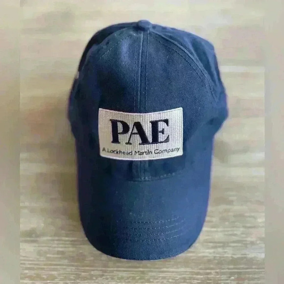 Vintage Dad Hat Baseball Cap Pacific Architects Engineers PAE Lockheed Martin - Picture 3 of 8